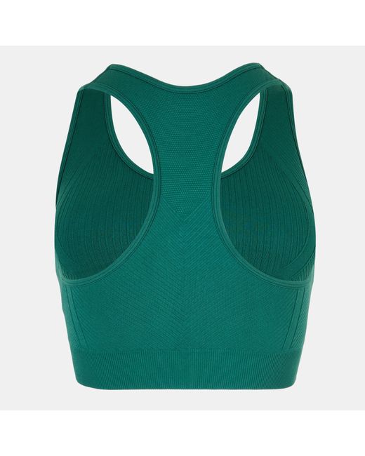 Usa Pro Green Up Seamless Crop Sports Bra