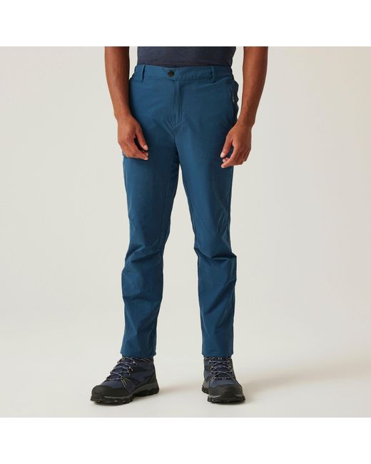 Regatta Blue Highton Ii Water-Repellent Trousers for men