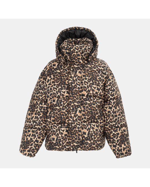 Firetrap Multicolor Quilted Detachable Hood Long Sleeve Oversized Fit Medium Puffer Jacket