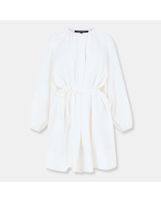 French Connection White Alora A Line Dress