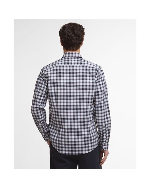 Barbour Blue Lomond Tailored Fit Shirt for men