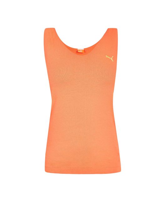 PUMA Orange Ft Tank Top Vest