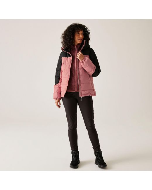 Regatta Red Aldthorn Synthetic Down Insulated Weatherproof Quilted Jacket