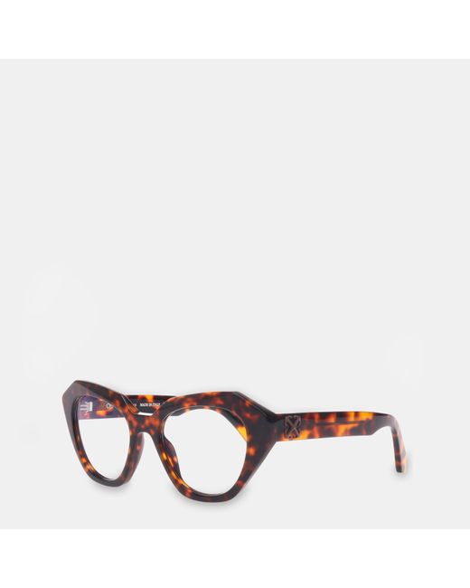 Off-White c/o Virgil Abloh Brown Style Sun Reading Glasses