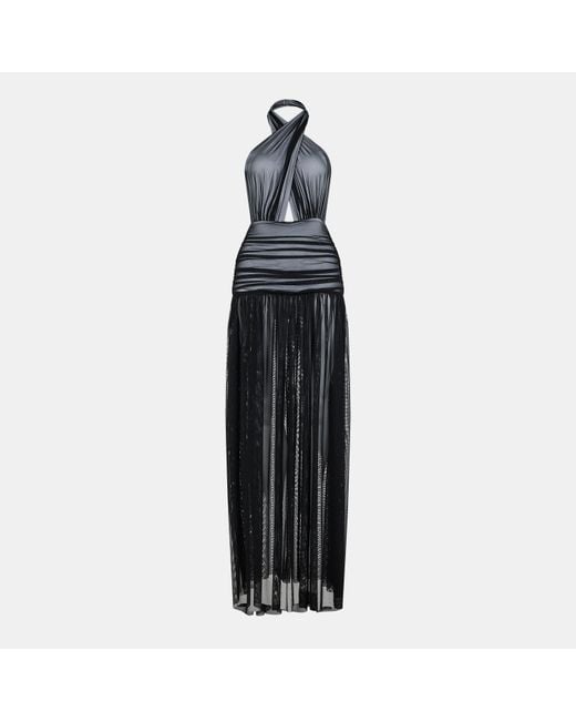 Norma Kamali Black Maxi Dress