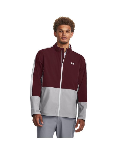 Under Armour Red Stormproof 3.0 Waterproof Jacket for men