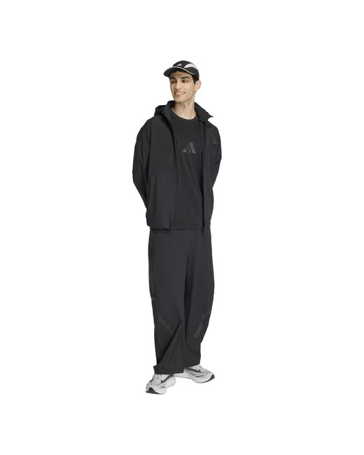 Adidas Black Z.N.E. Woven Joggers for men