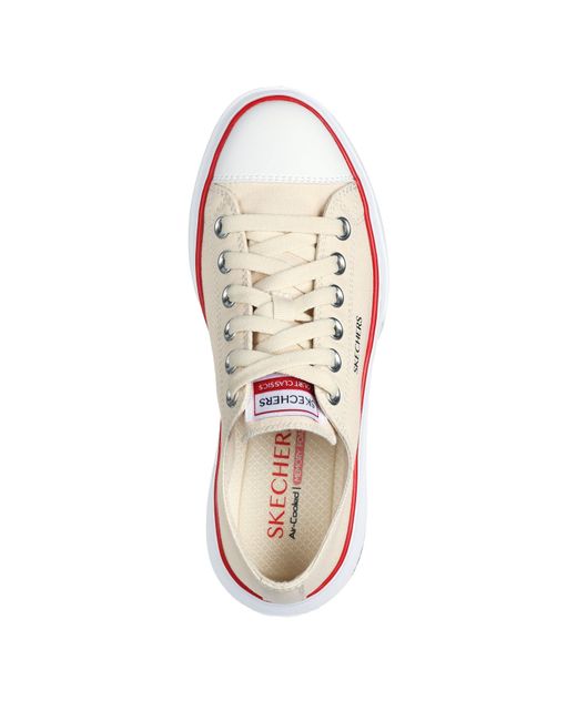 Skechers White Cordova Low-Top Trainers