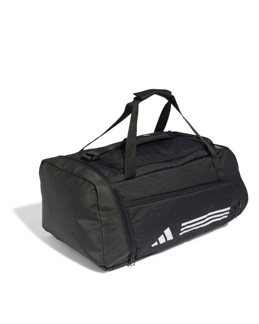 Adidas Black Essentials Medium Duffle Bag Adults