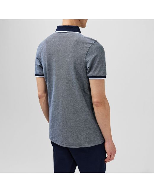 SoulCal & Co California Blue Pique Polo Shirt for men