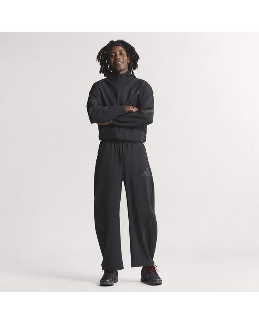 Adidas Black Z.N.E. Woven Joggers for men