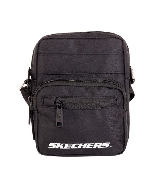 Skechers Black Adults Hatch Crossbody Sling Bags