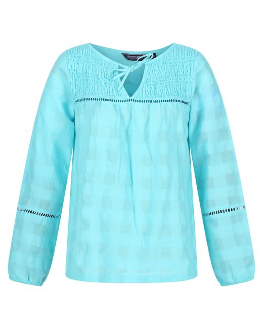 Regatta Blue Calluna Long Sleeve Shirt