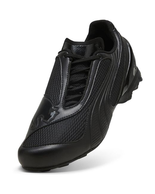 PUMA Black Low-Top Trainers for men