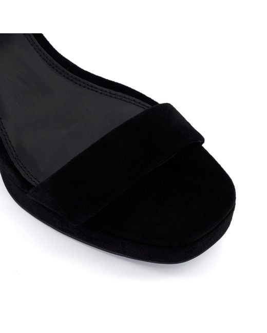 Dune Black Motive Flatform Sandal