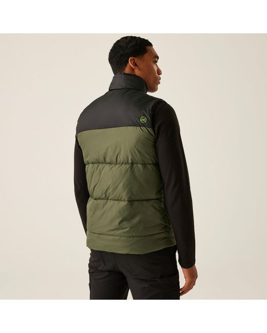 Regatta Green Tactical Regime Bodywarmer for men