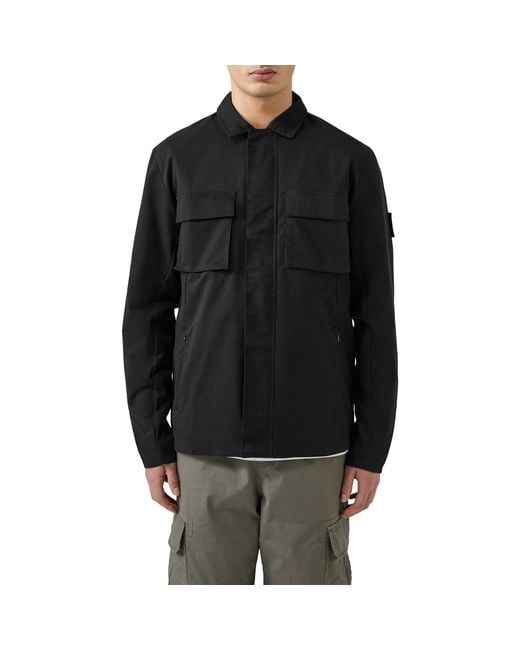 Patrick Black Overshirt for men