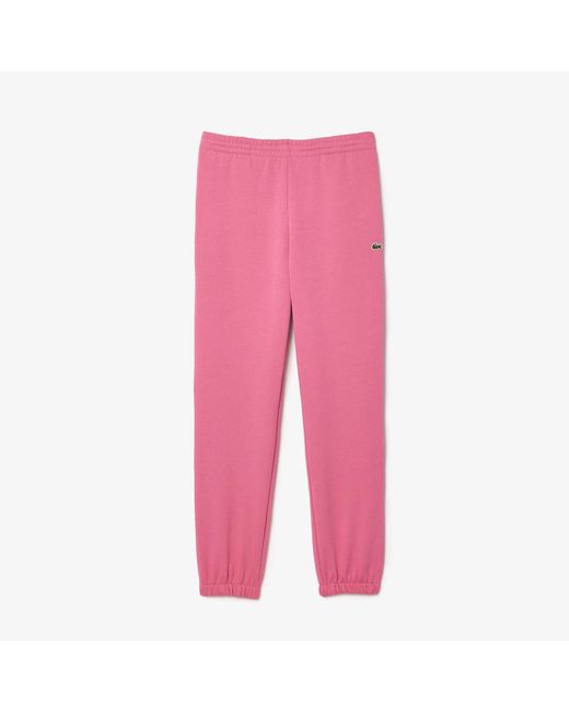 Lacoste Pink Regular Fit Sweatpants for men