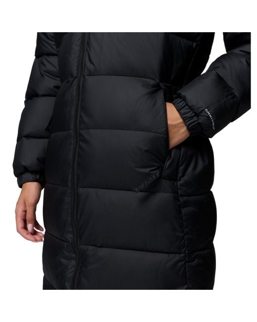 Columbia Black Pike Lake Thermal Reflective Water Repellent Insulated Puffer Jacket