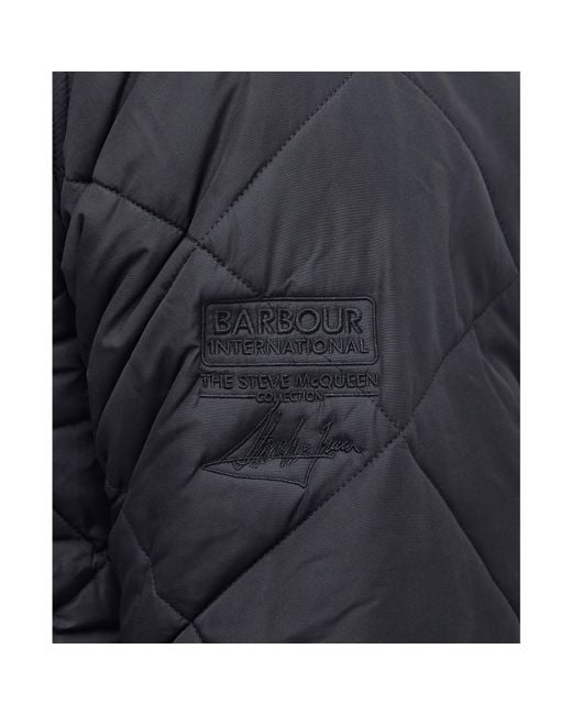 Barbour Black B.Int Smq Merch Jkt Sn64 for men