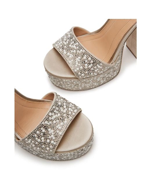 Steve Madden Metallic Glam Platform Heels