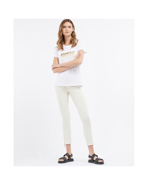 Barbour White Originals T-Shirt