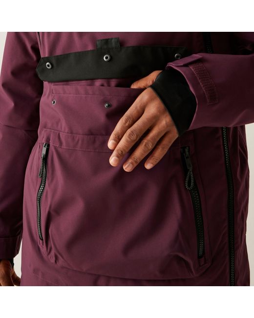 Dare 2b Red T-Bar Ii Ski Insulated Waterproof Jacket for men