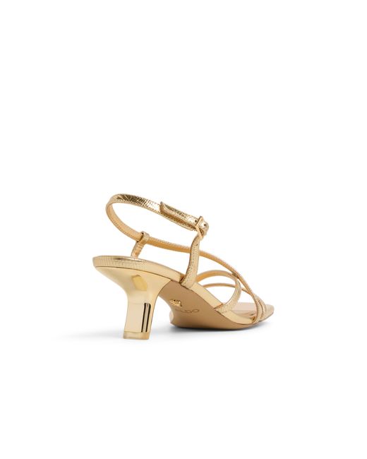 ALDO Metallic Lendacan Heeled Sandals