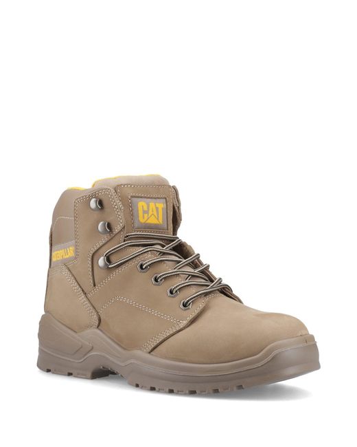 Caterpillar Brown Striver Injected Safety Boot for men