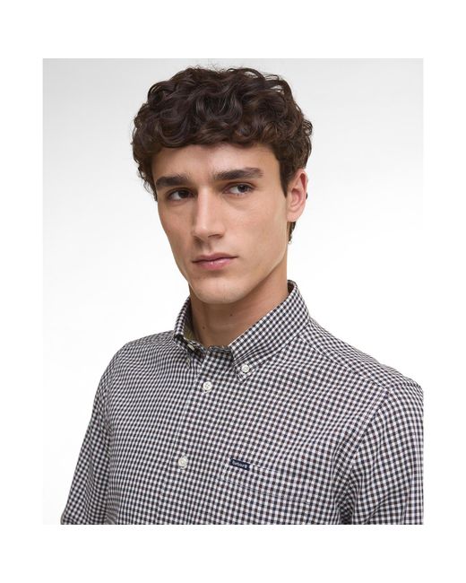 Barbour Gray Padshaw Tailored Shirt for men