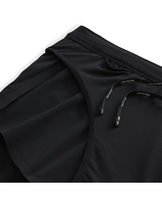 Nike Black Aeroswift 2-In-1 Shorts for men