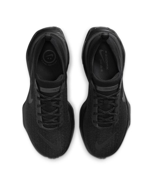 Nike Black Invincible 3 Road Running Shoes for men