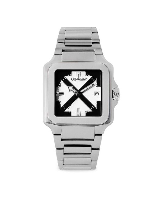 Off-White c/o Virgil Abloh Metallic Proto Layer Watch for men