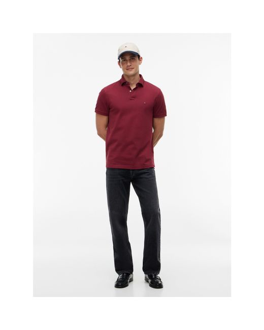 Tommy Hilfiger Red Core 1985 Polo Shirt for men