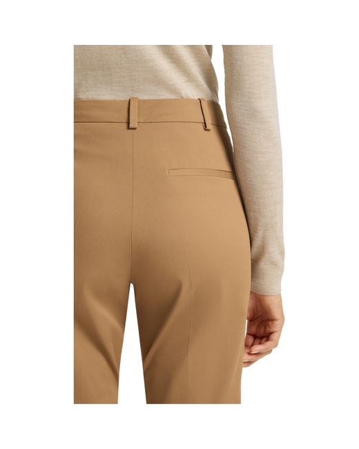 Boss Natural Tachinoa Straight Leg Trousers