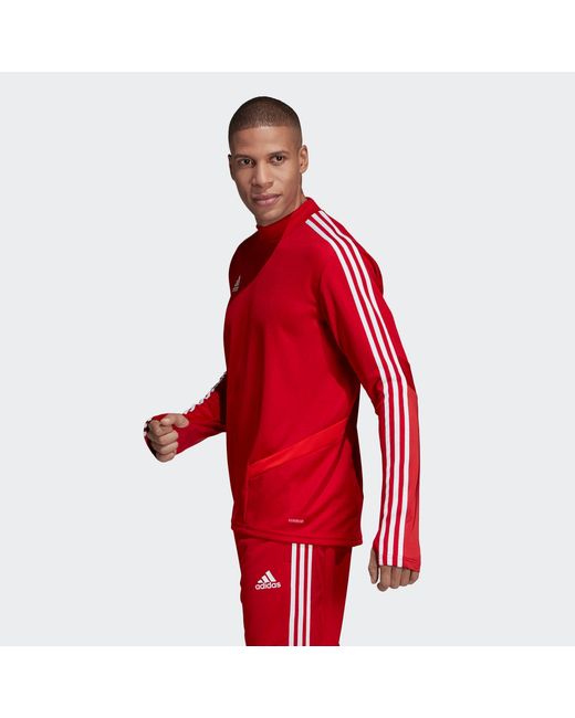 Adidas Red Tiro 19 Training Top for men