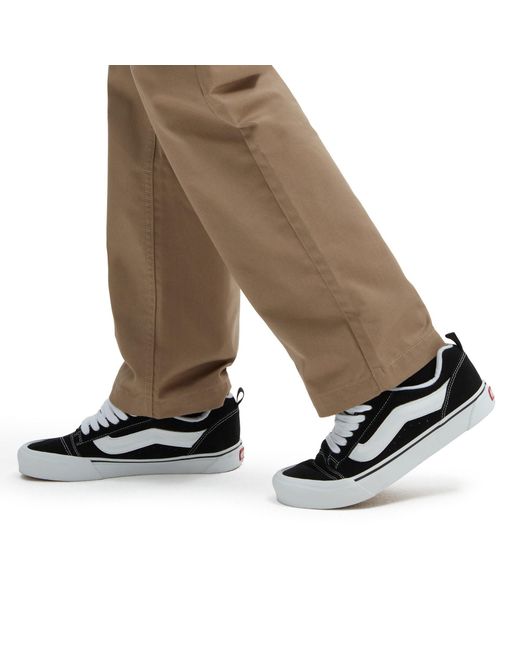 Vans Black Knu Skool Shoes for men