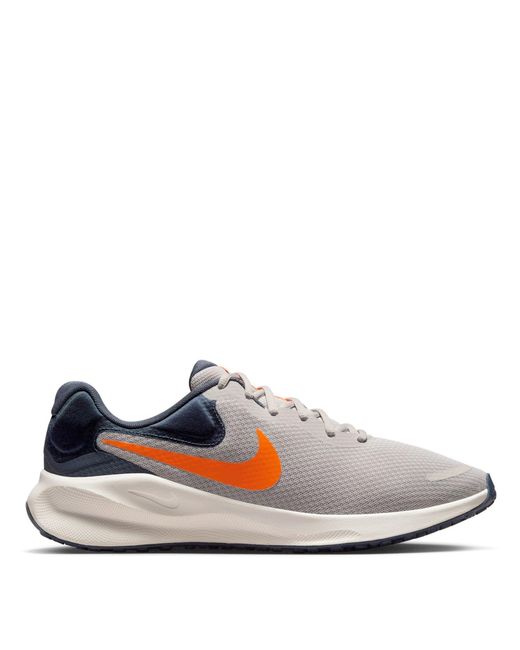 Nike Blue Revolution 7 Road Running Shoes for men