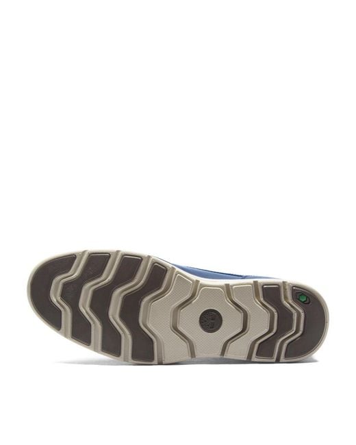 Timberland Blue Bradstreet Lace-Up Low-Top Trainers for men