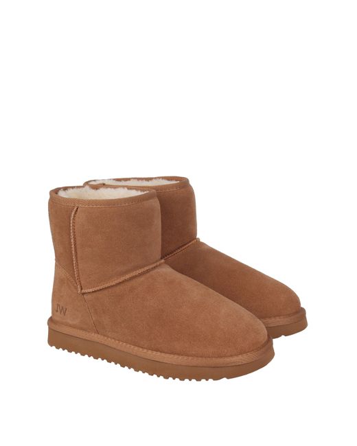 Jack Wills Brown Mid Snug Boots