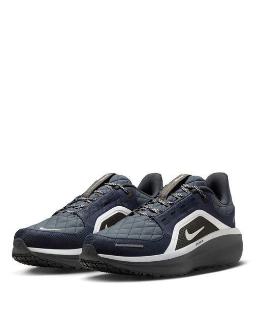Nike Blue Winflo 11 Gore-Tex Weatherized Road Running Shoes