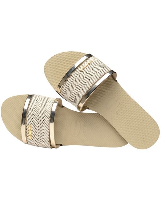 Havaianas White Hav. You Trancoso Premium Flip Flops