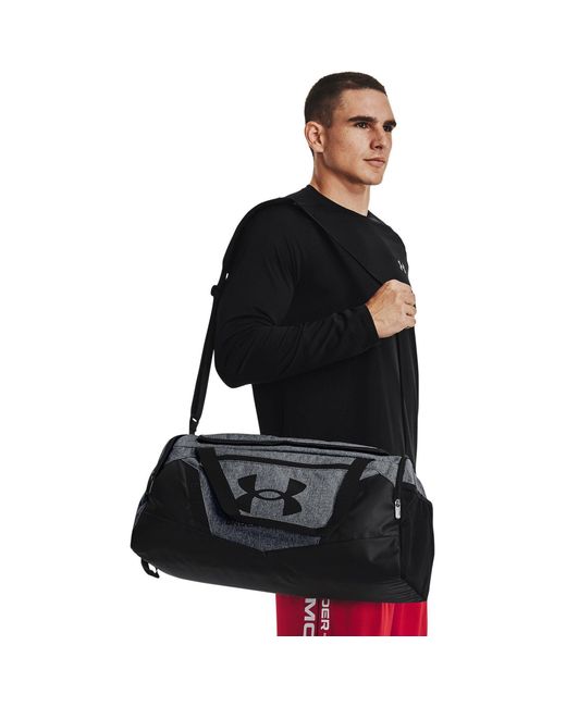 Under Armour Black Undeniable 5.0 Duffle Holdall Bag Grey Heather One Size
