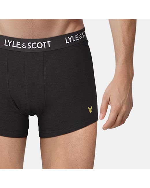 Lyle & Scott Black Trunk Clothing for men