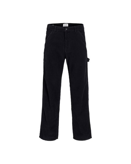Jack & Jones Blue Corduroy Trousers for men