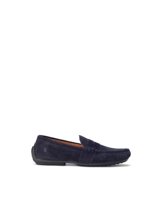 Polo Ralph Lauren Blue Reynold Driver Loafers for men