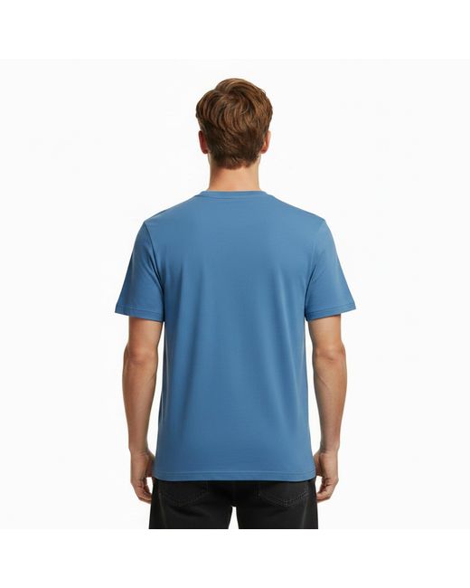 Farah Blue Harrow Ss T-Shirt for men