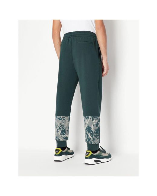 ARMANI EXCHANGE Green Trousers for men