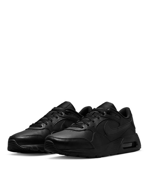 Nike Black Air Max Sc Shoes for men