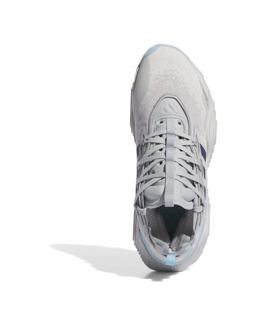 Adidas Gray Trae Young Court Trainers for men